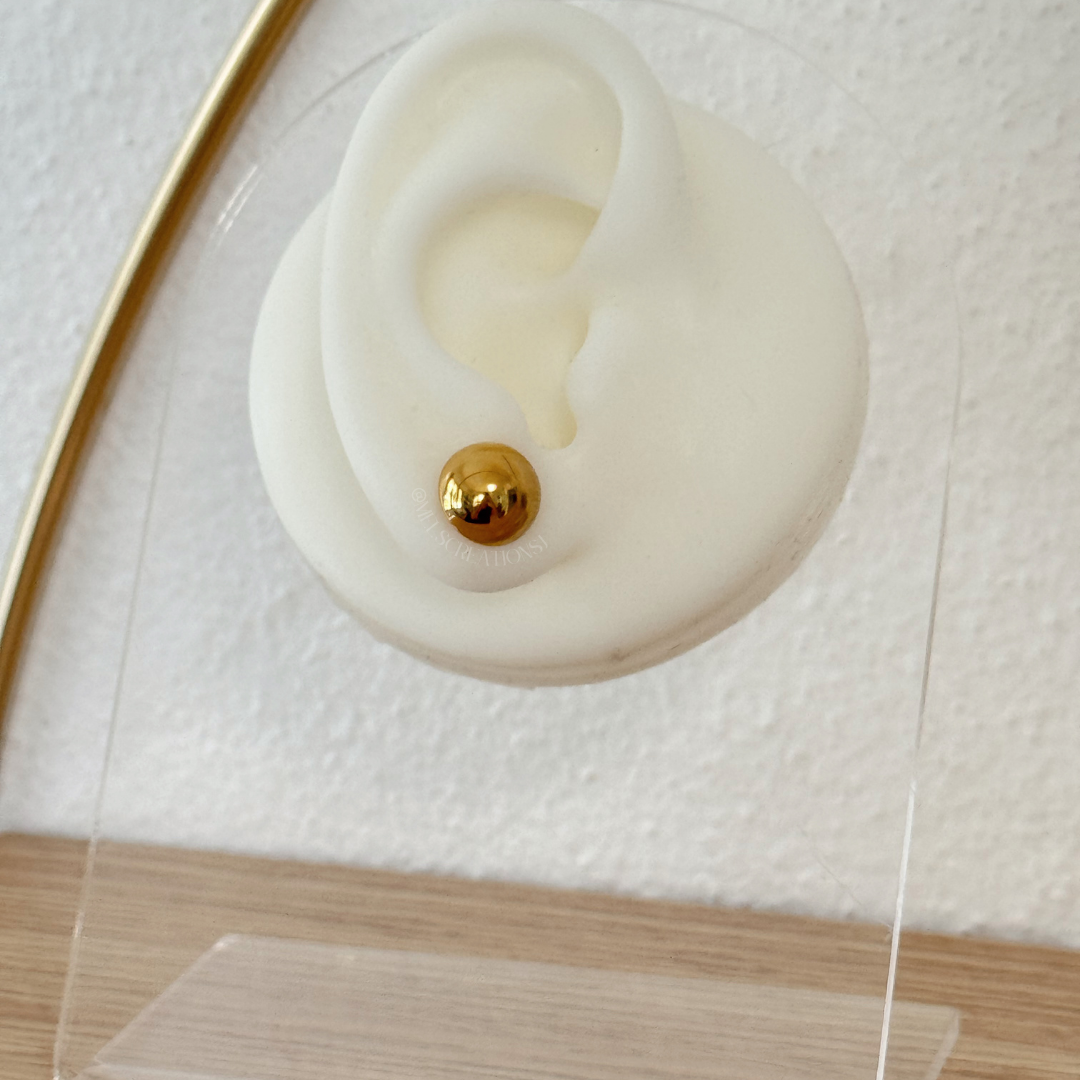 Studs- oro- plata