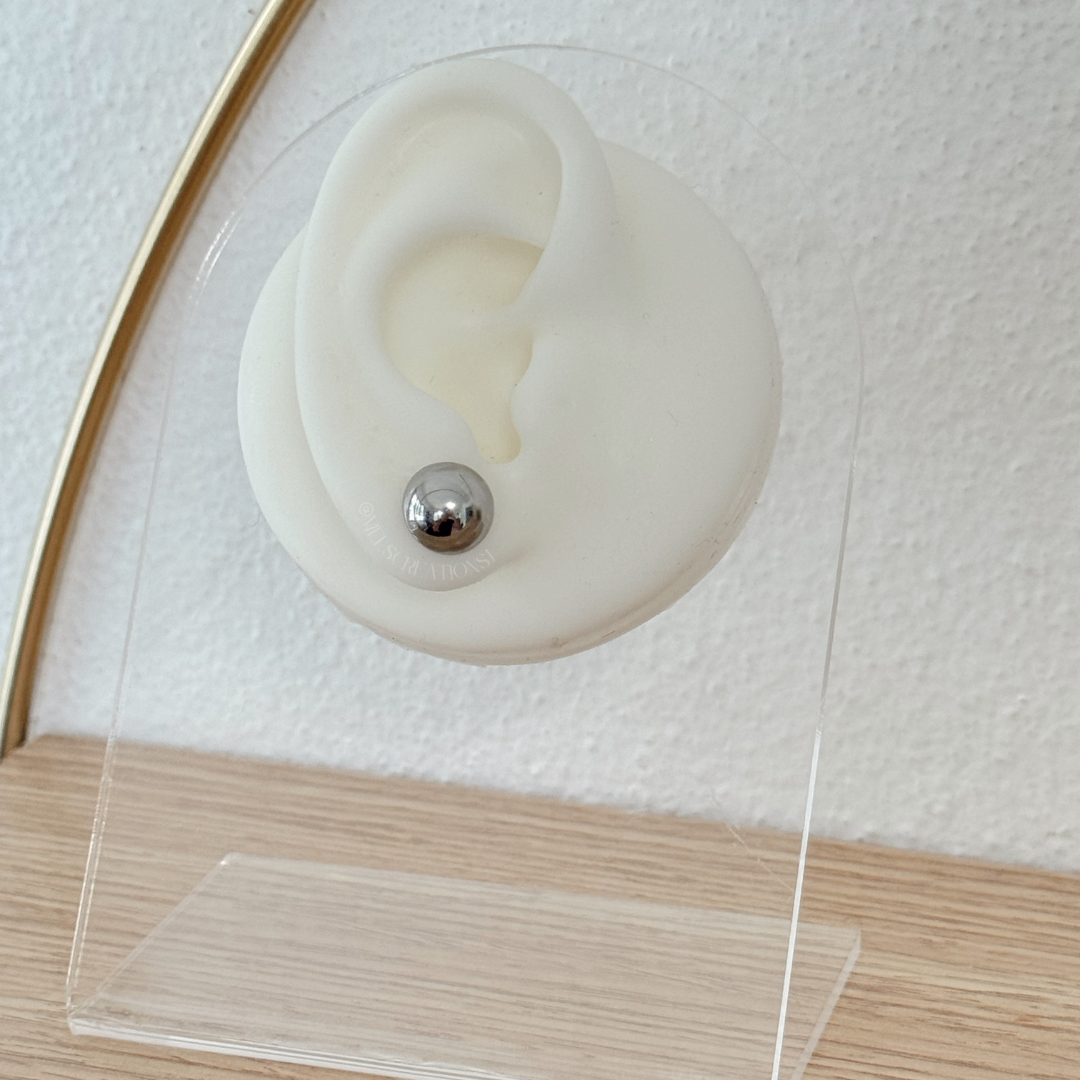 Studs- oro- plata