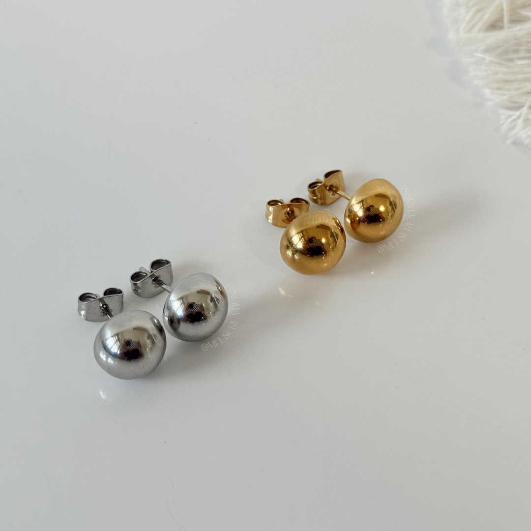 Studs- oro- plata