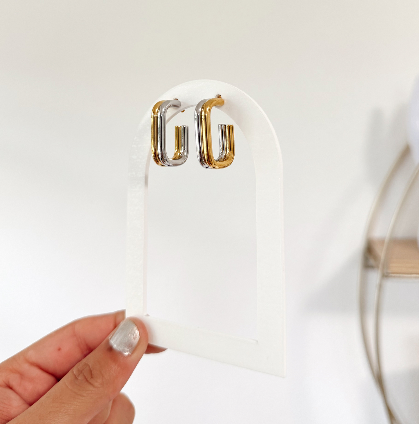 Aretes- Ivonne- dos tonos