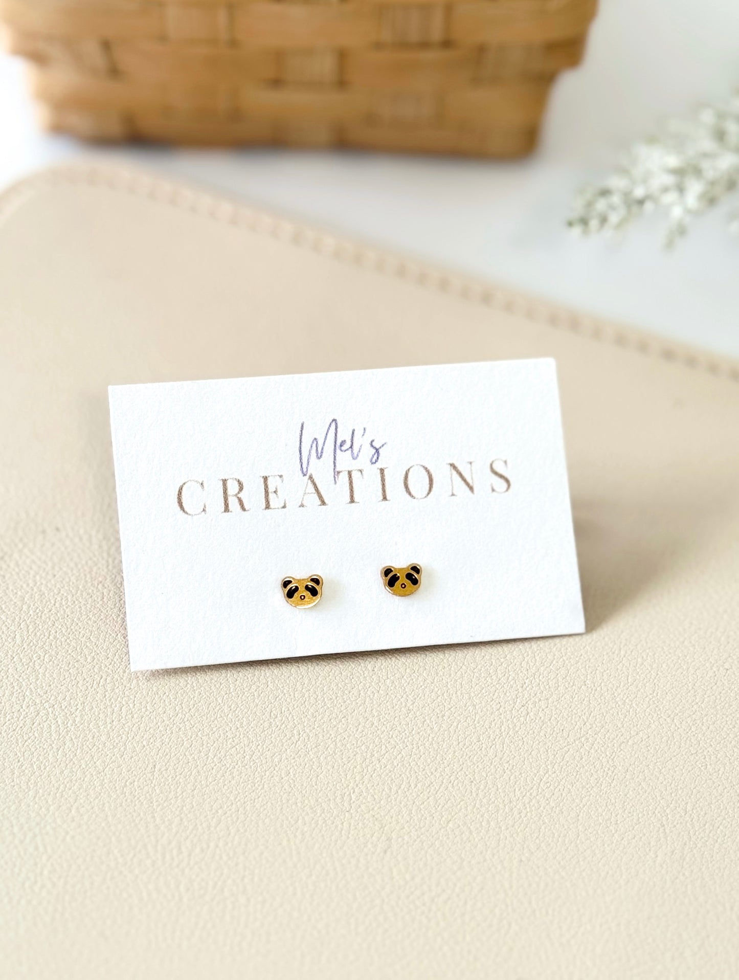 Mini Studs- Panda