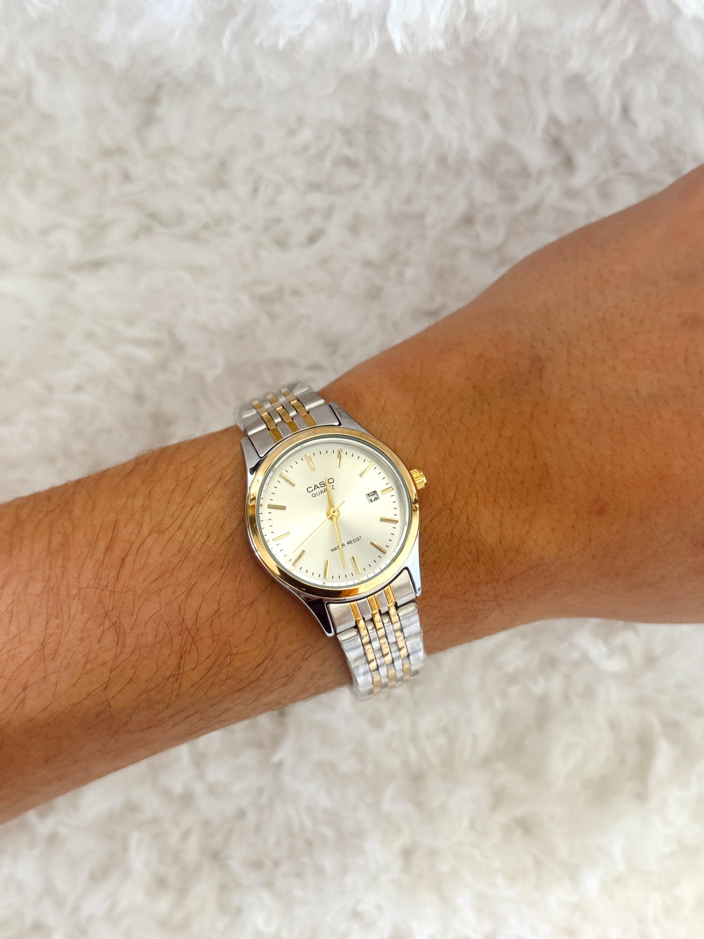 Reloj- Casio- fondo plata