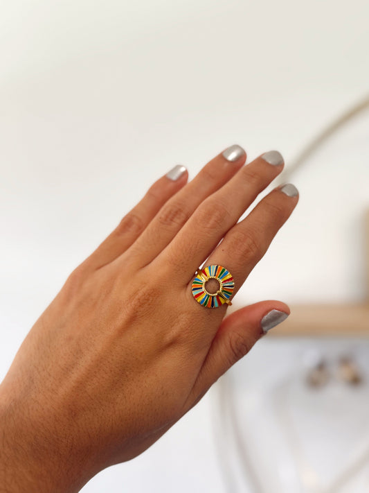 Sortija- Ágata- Colores