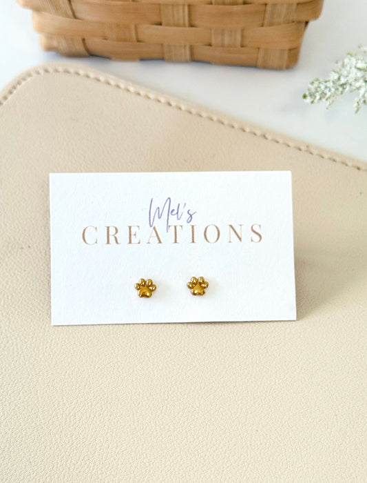 Mini Studs- Huellitas
