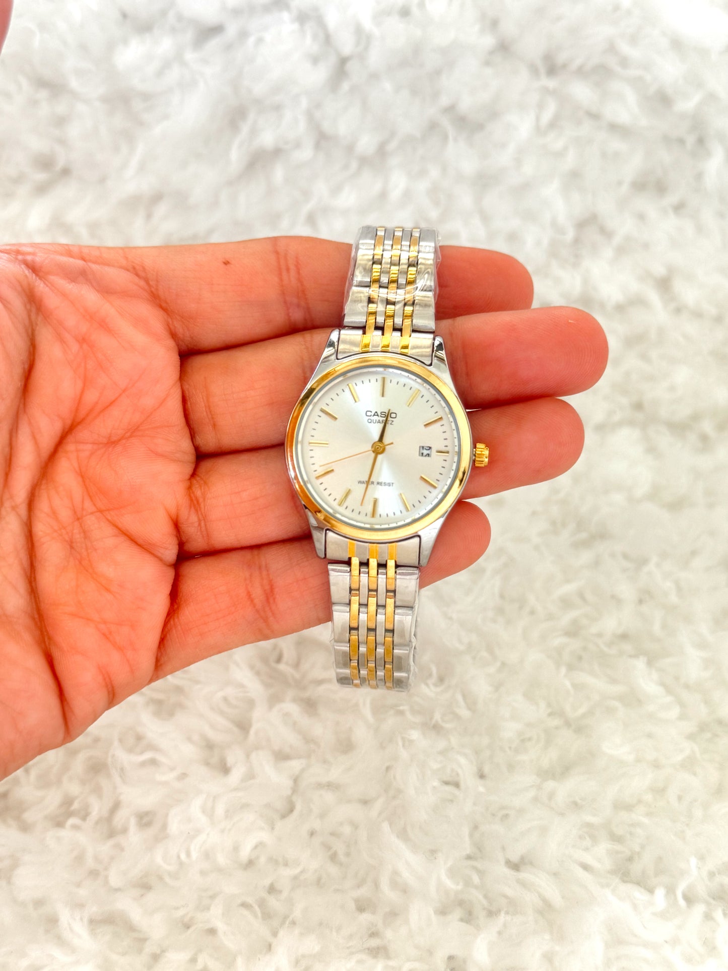 Reloj- Casio- fondo plata