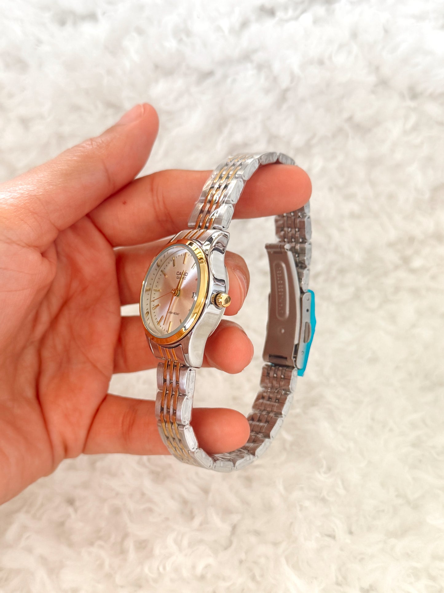 Reloj- Casio- fondo plata