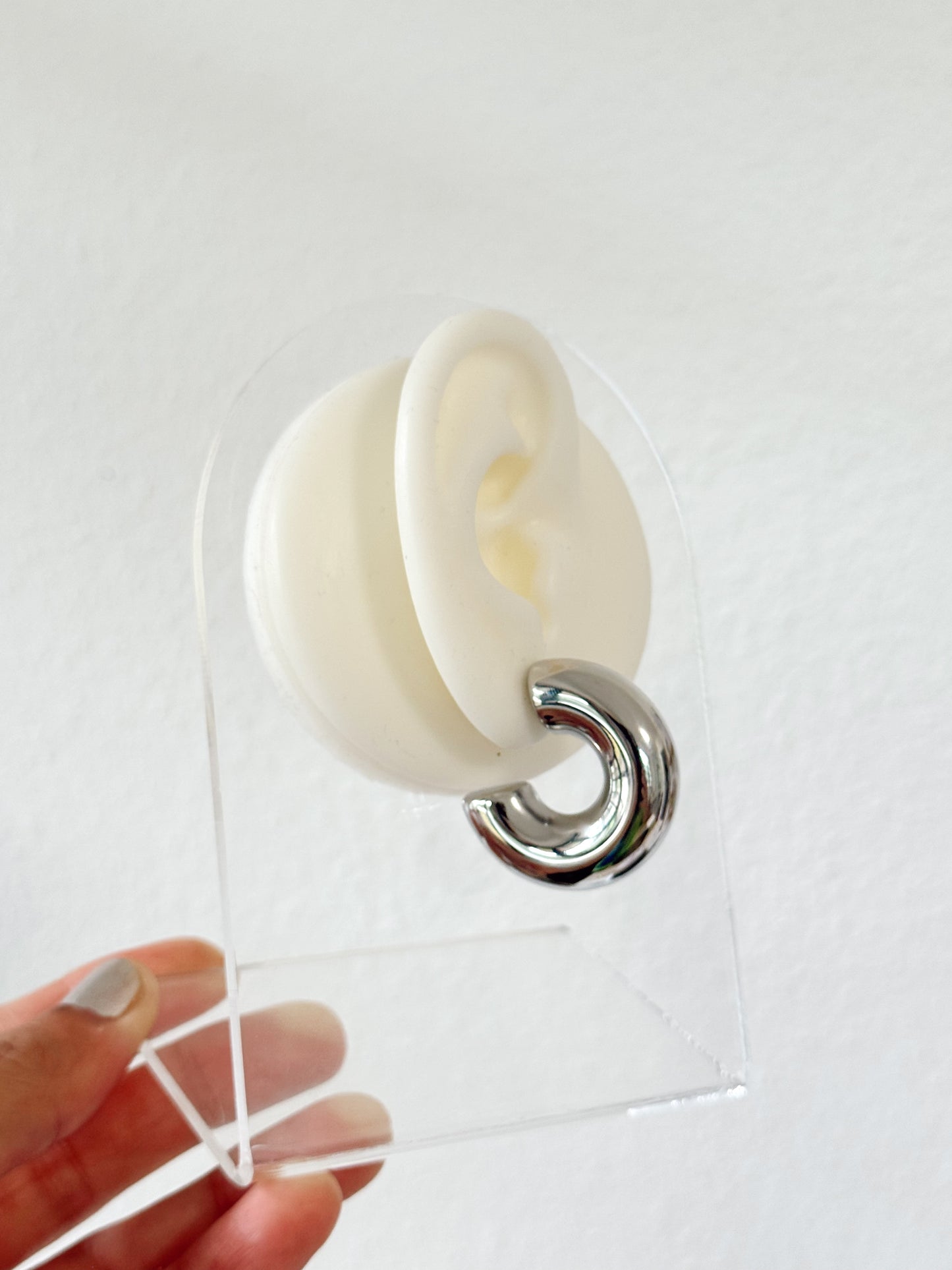 Aretes- Camilia- oro - plata