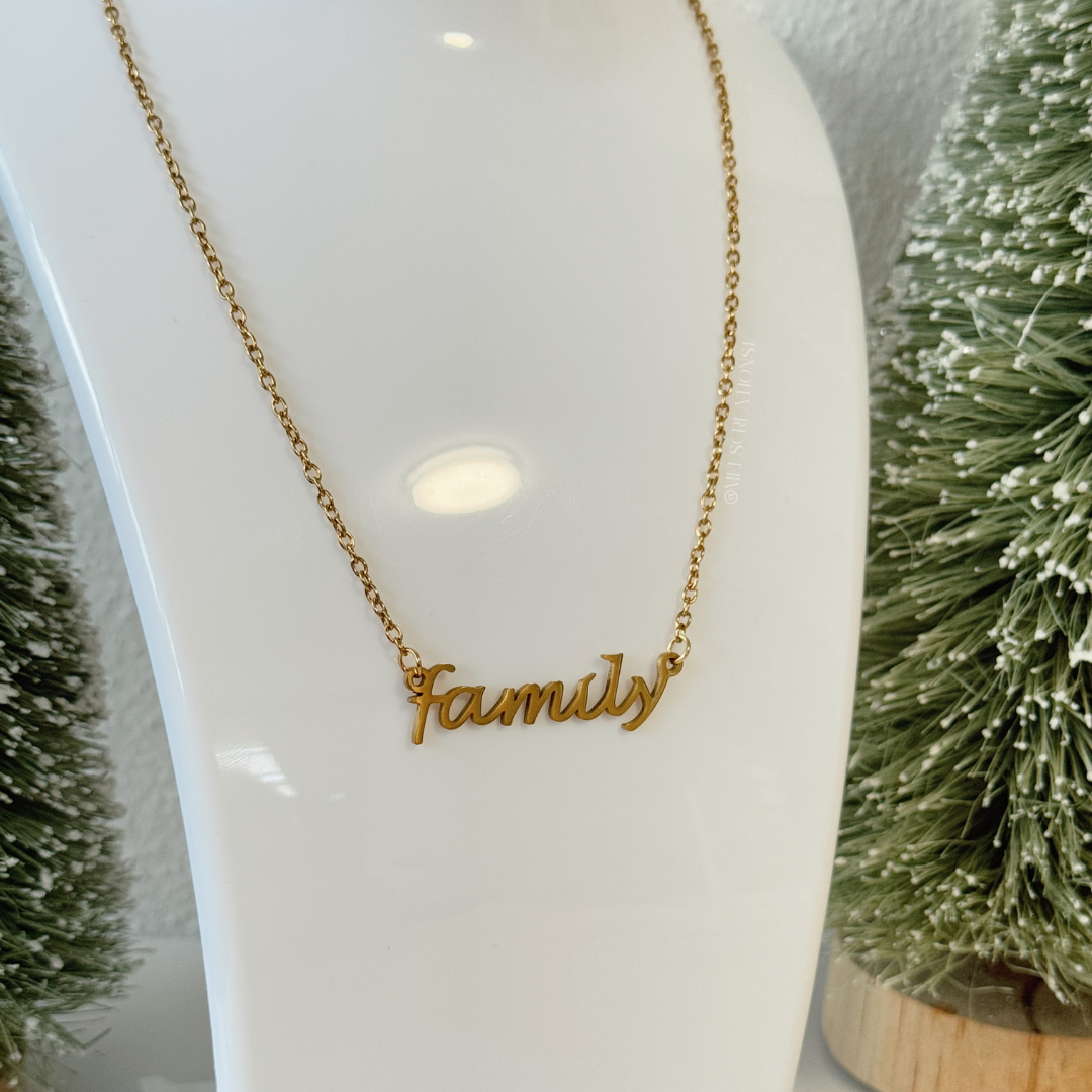 Collar Family - oro