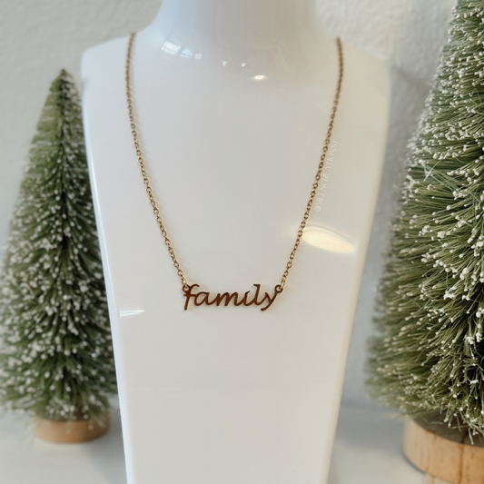 Collar Family - oro