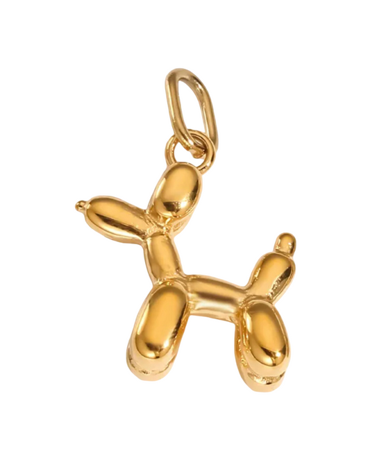 Dog Balloon -Charm