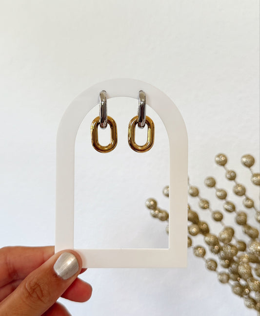 Aretes - Carola - dos tonos